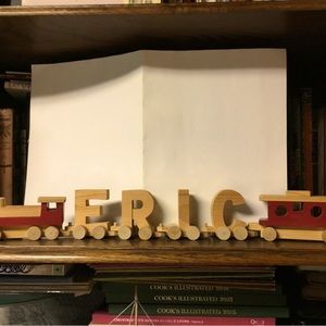 Little boy’s name train